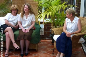 Permanent Link to Alexandra with Emma and Dora