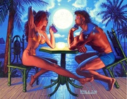 hildebrandt_greg_13_Jean_and_Scott_Marvel_Swimsuit_painting_EroVVheel.jpg