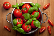 Сочные спелые помидоры / Juicy Ripe Tomatoes MEF61K_t