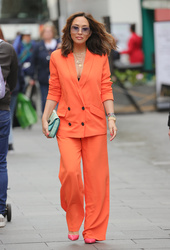 Myleene Klass - At Global Radio in London 10/29/2021