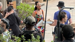 Katy Perry -  Filming a segment for American Idol in Oahu Hawaii 02/09/2024