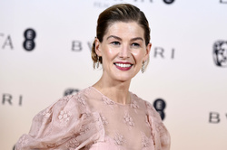 Rosamund Pike - Attends the EE BAFTA Film Awards 2024 Nominees' Party at The National Gallery in London 02/17/2024