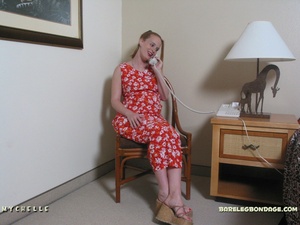 Permanent Link to BareLegBondage – Mychelle – Bankers Wife 1