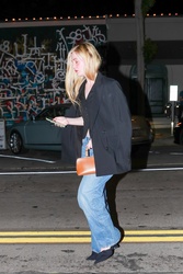 Elle Fanning - At Craig's in West Hollywood 04/15/2023