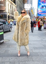 Jennifer Lopez - Promotes 'This Is Me... Now the Tour' at Times Square NY 02/15/2024