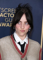 Billie Eilish - 30th Screen Actors Guild Awards at The Shrine Auditorium & Expo Hall in Los Angeles 02/24/2024