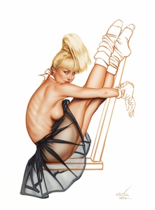 Очаровательный Pin-up of Olivia De Berardinis (230 рисунков)