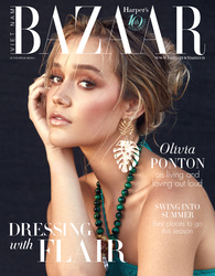 Olivia Ponton - Harper's Bazaar Vietnam July 2021