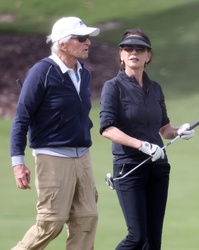 Catherine Zeta-Jones - Out golfing in Montecito 03/31/2024