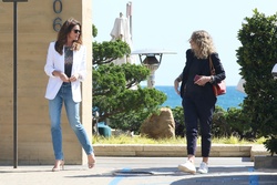 Cindy Crawford - Leaving from a lunch meeting at Nobu restaurant in Malibu CA 04/04/2023