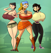 Total Drama Island - Characters of cartoons, films and video games