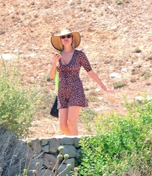 Laura Whitmore - Out and about in Majorca 07/28/2021