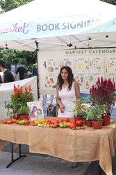 Padma Lakshmi - Book signing for her new book Tomatoes for Neela at the Union Square Greenmarket in NYC 09/03/2021