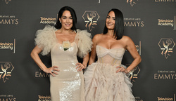 Brie & Nikki Bella - 75th Creative Arts Emmy Awards day 2 held at the Peacock Theater at L.A. Live in Los Angeles 01/07/2024