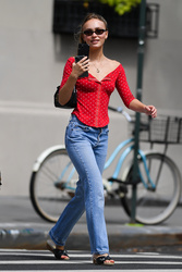 Lily-Rose Depp - Out with a friend in New York City 08/17/2021