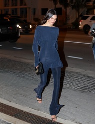 Kendall Jenner - Night Out in Miami FL 02/08/2024