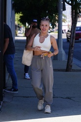 Sharna Burgess - At the Dancing With The Stars rehearsal studio in Los Angeles 09/15/2021