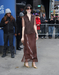 Rebecca Hall - At Times Square Studios in New York 03/21/2024