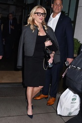 Reese Witherspoon - Departing her hotel in New York City 04/10/2024