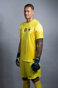 Alphonse Areola - Mike Hewitt photoshoot during the official FIFA World Cup Qatar 2022 portrait session in Doha, Qatar - November 17, 2022