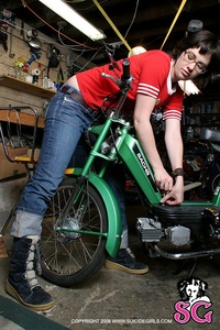 Permanent Link to 2006 08 15 – Erin – Moped