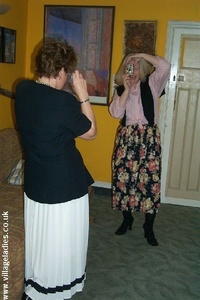 Permanent Link to Photo me with Pam and Elizabeth