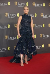 Hannah Waddingham - Attends the EE BAFTA Film Awards 2024 at The Royal Festival Hall in London 02/18/2024