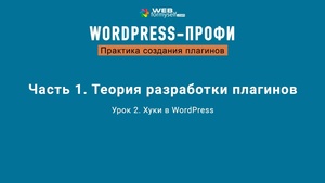 WordPress-Профи: Практика создания плагинов (2022) Видеокурс