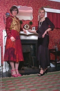 Permanent Link to Edith and Connies party dresses