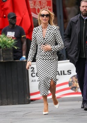 Amanda Holden At Heart FM show at the Global Radio Studios in London 04/11/2024