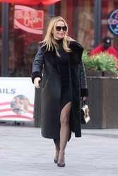 Amanda Holden - Leaving the Global Radio Studios London 11/15/2023