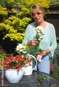 Permanent Link to Jacqui in the garden