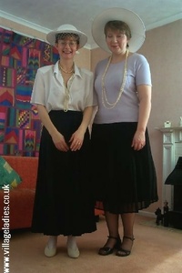 Permanent Link to Hats and very little else with Bobbi and Jo