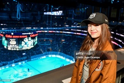 Ryan Kiera Armstrong - New York Rangers vs Los Angeles Kings game in Los Angeles (January 20, 2024)