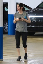 Courteney Cox - Arriving at the gym in Beverly Hills 03/19/2024