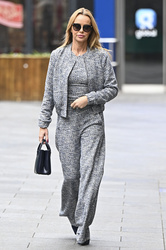 Amanda Holden - Leaving Global Studios in London 02/28/2023