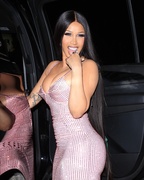Cardi B - At a charity event at The Little Door in West Hollywood 03/26/2024