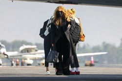 Rita Ora, Kristen Stewart, Ashley Benson - Boarding a private jet ahead of NYFW in Van Nuys CA 09/08/2021