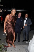 Tiffany Haddish - Exits Jackson Lee's fundraiser at The Little Door in West Hollywood 03/26/2024