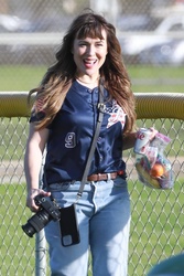 Alyssa Milano - At her son's baseball game in Thousand Oaks 02/18/2024