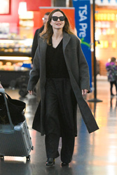 Angelina Jolie - Arrives at JFK Airport in New York 02/20/2023