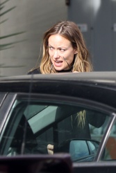 Olivia Wilde - Leave a meeting in Hollywood 12/16/2022