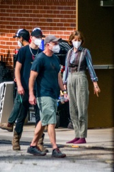 Maya Hawke - Filming 'Stranger Things' Season 4 in Atlanta (May 4, 2021)