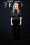Gwyneth Paltrow - Attending the Giorgio Armani Prive Haute Couture SS 2024 show in Paris 01/23/2024