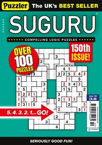 Puzzler Suguru – Issue 150, 2026