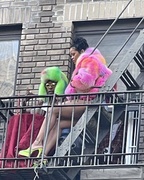 Rihanna - On set of a music video with ASAP Rocky, New York | July 11, 2021